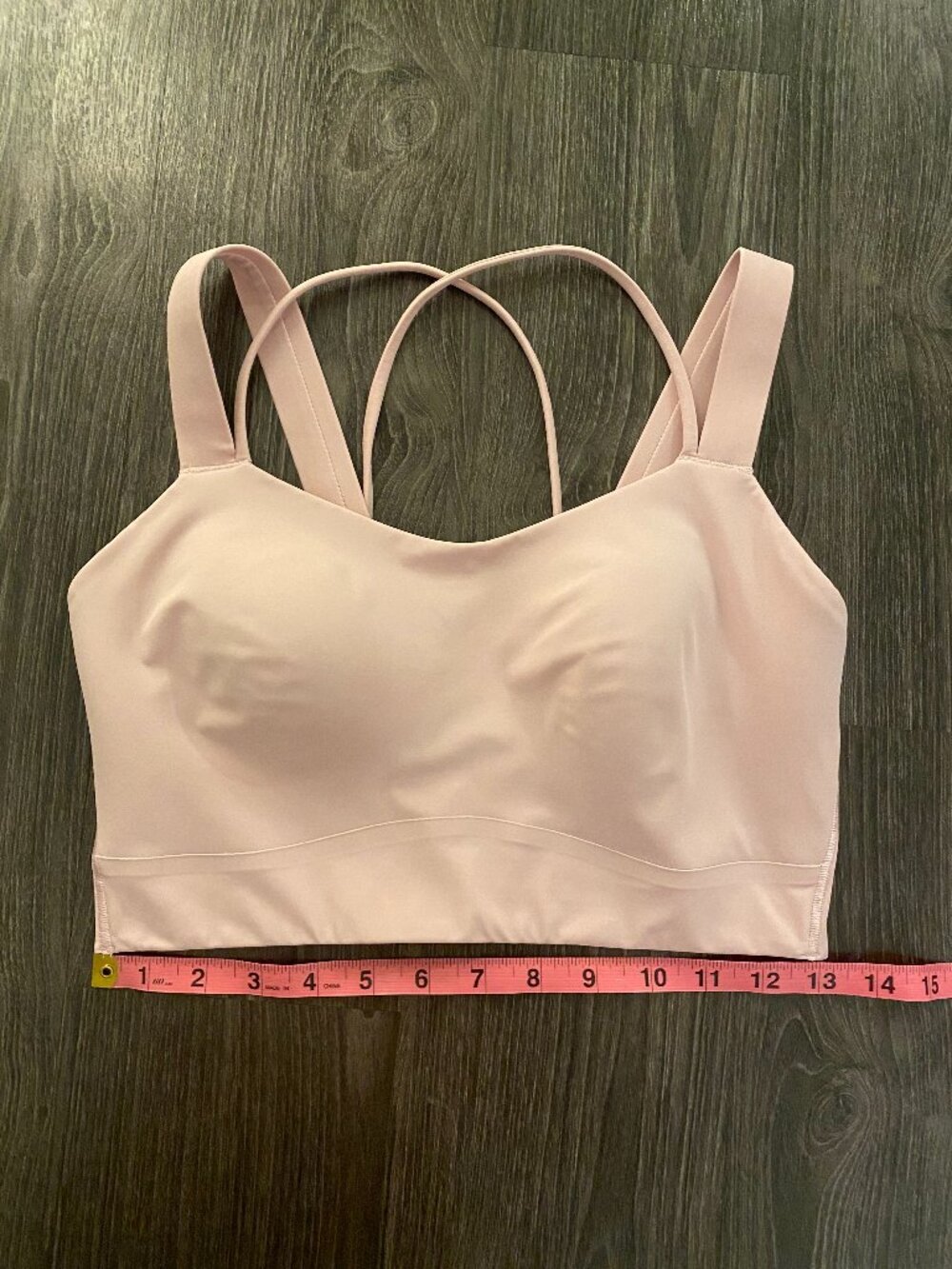 LULULEMON Like A Cloud longline bra light support D/DD cup